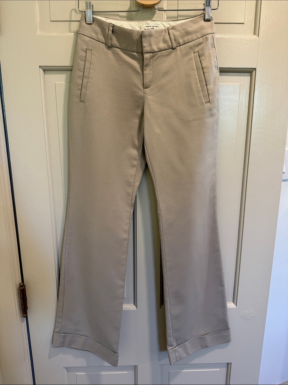Banana Republic Martin Fit No. 718 Stretch Khaki Pants Size 0